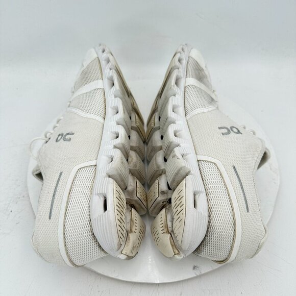 On Cloud 5 Swiss Engineering Men Size 11.5 59.98918 All White Running Shoes - Picture 6 of 11